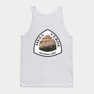 Mesa Verde National Park shield Tank Top